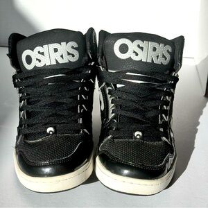 Rare Osiris NYC 83 (Bronx Style) black patent leather, size: mens 8, women’s 9.5